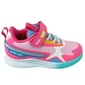 FLAWED Primigi Little Kids Size 31 US‎ 13 Pink Fuxia Sneakers PNF 69795